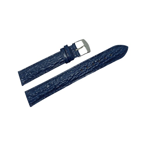 bracelet cuir ACH bleu