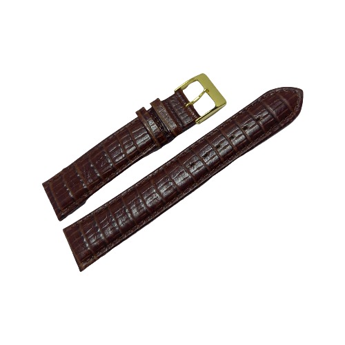 Bracelet montre cuir ACH marron