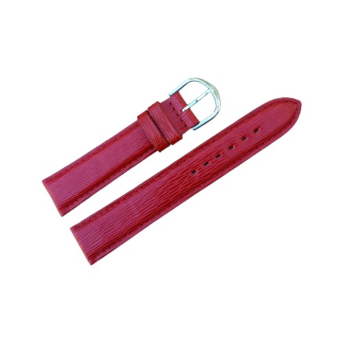 bracelet cuir ACH rouge