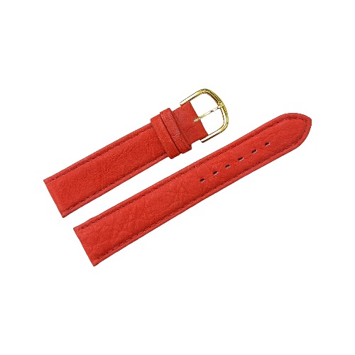 bracelet cuir ACH rouge