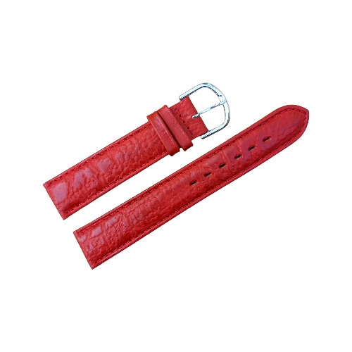 bracelet cuir ACH rouge